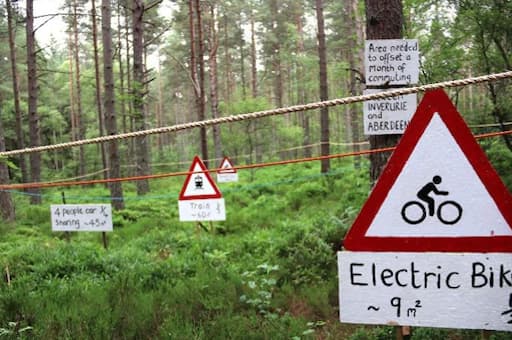 Carbon Footprint and Nature Trail on Bennachie