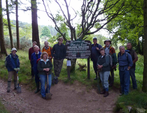 Work Party on Bennachie